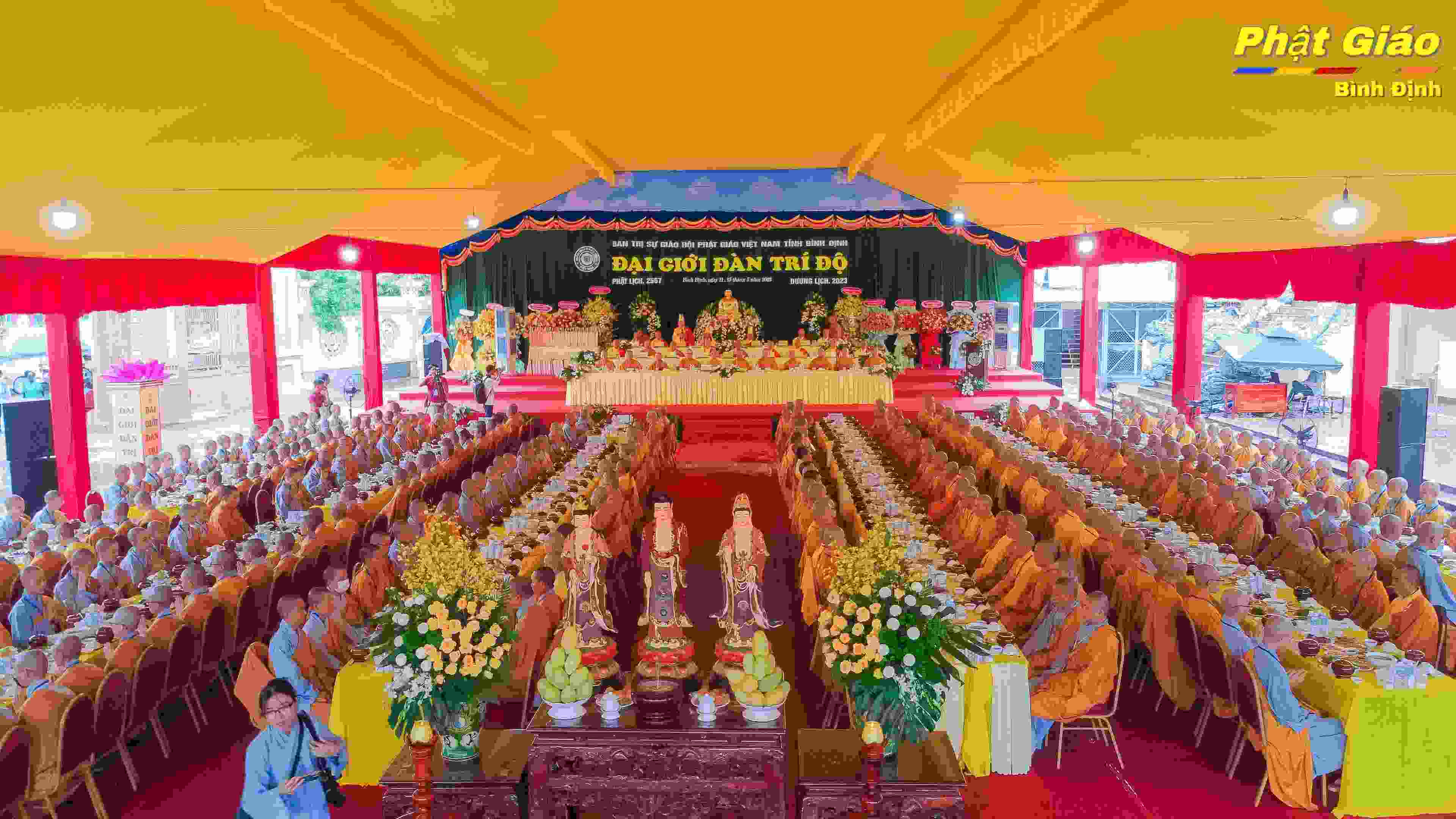 Đại Giới đàn Trí Độ ngày thứ tư